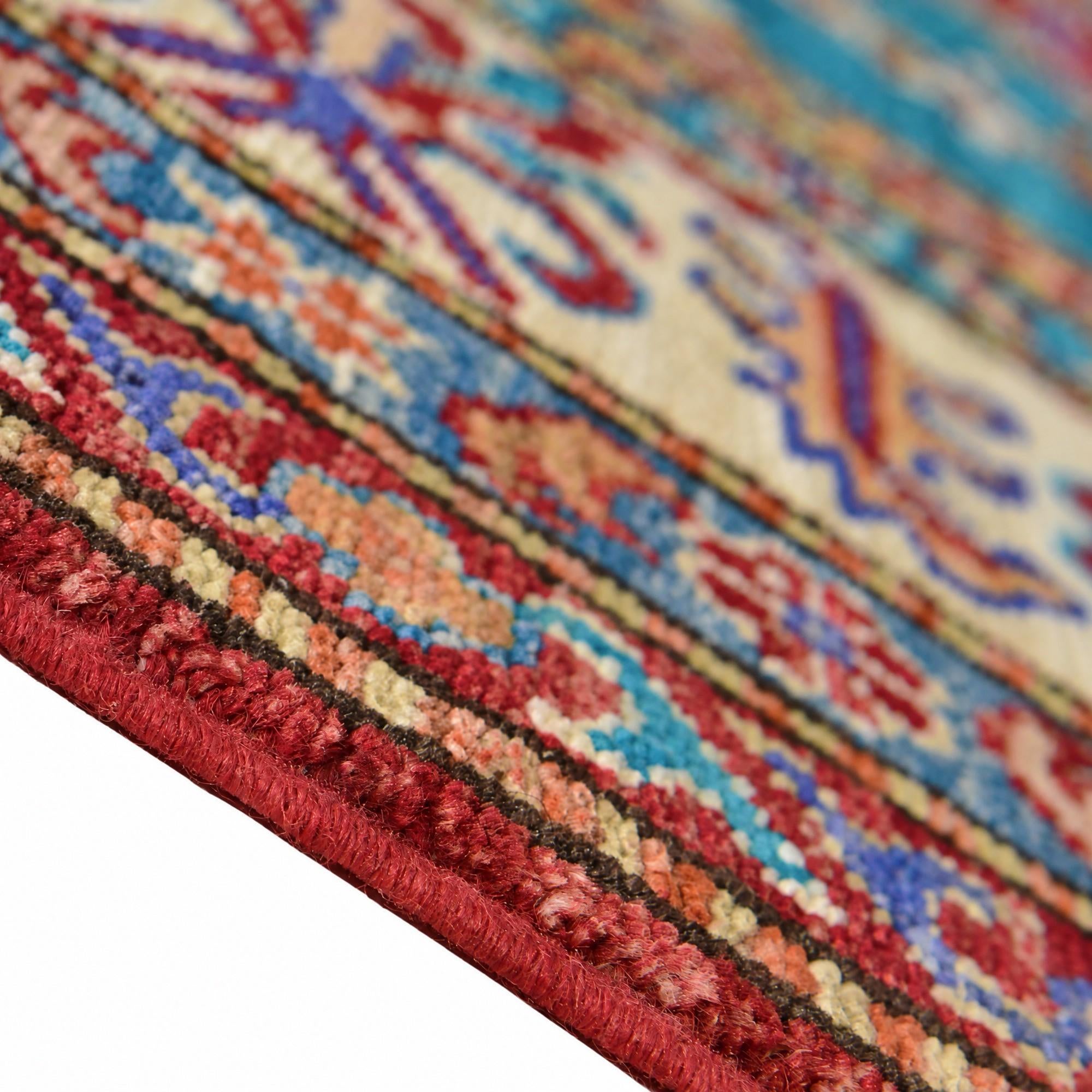 175cm x 245cm Hand Knotted Kazak Rug