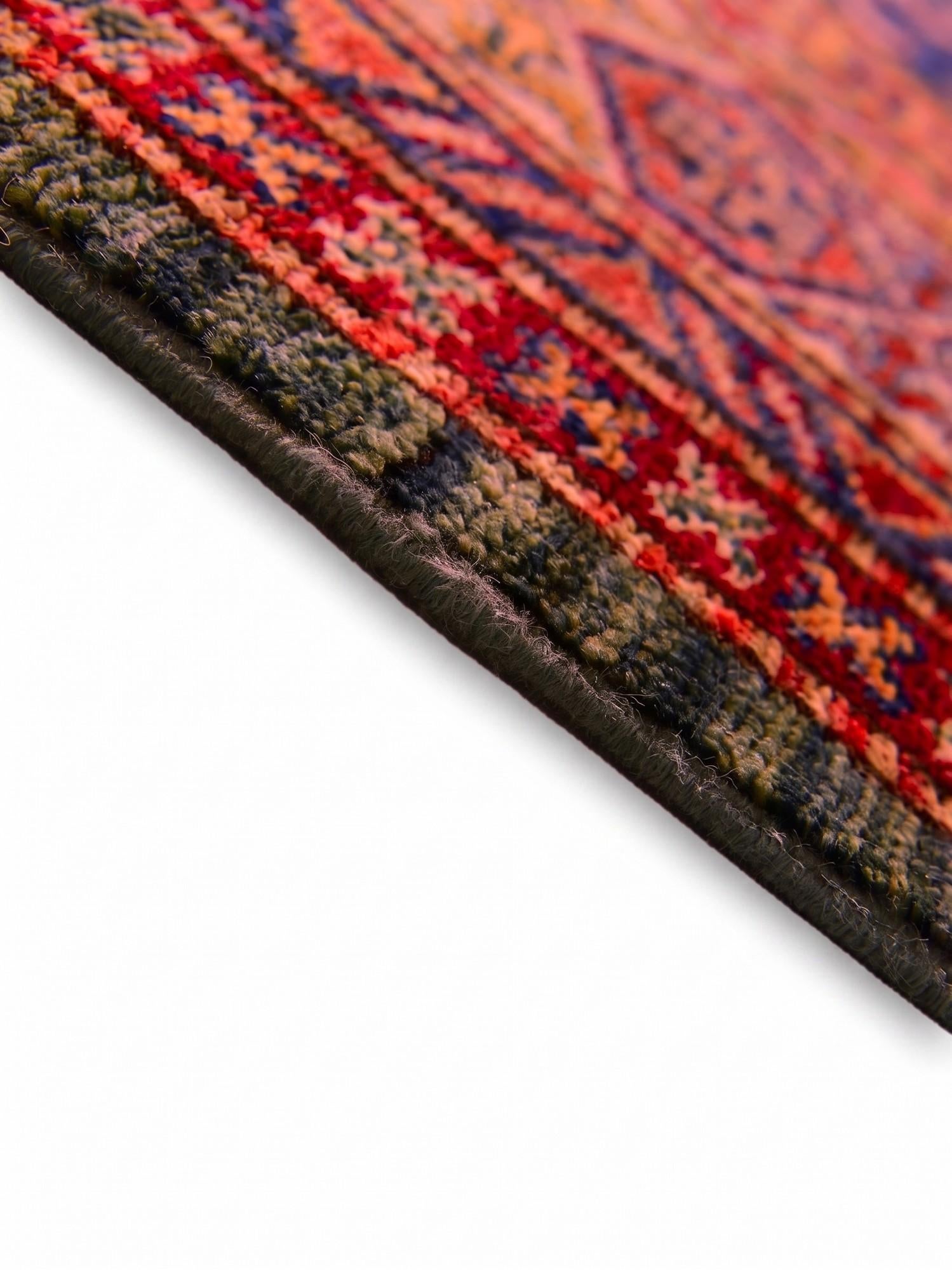 Detail image 8 of 12: 5' 2 x 6' 2 Hand Knotted Kazak Rug