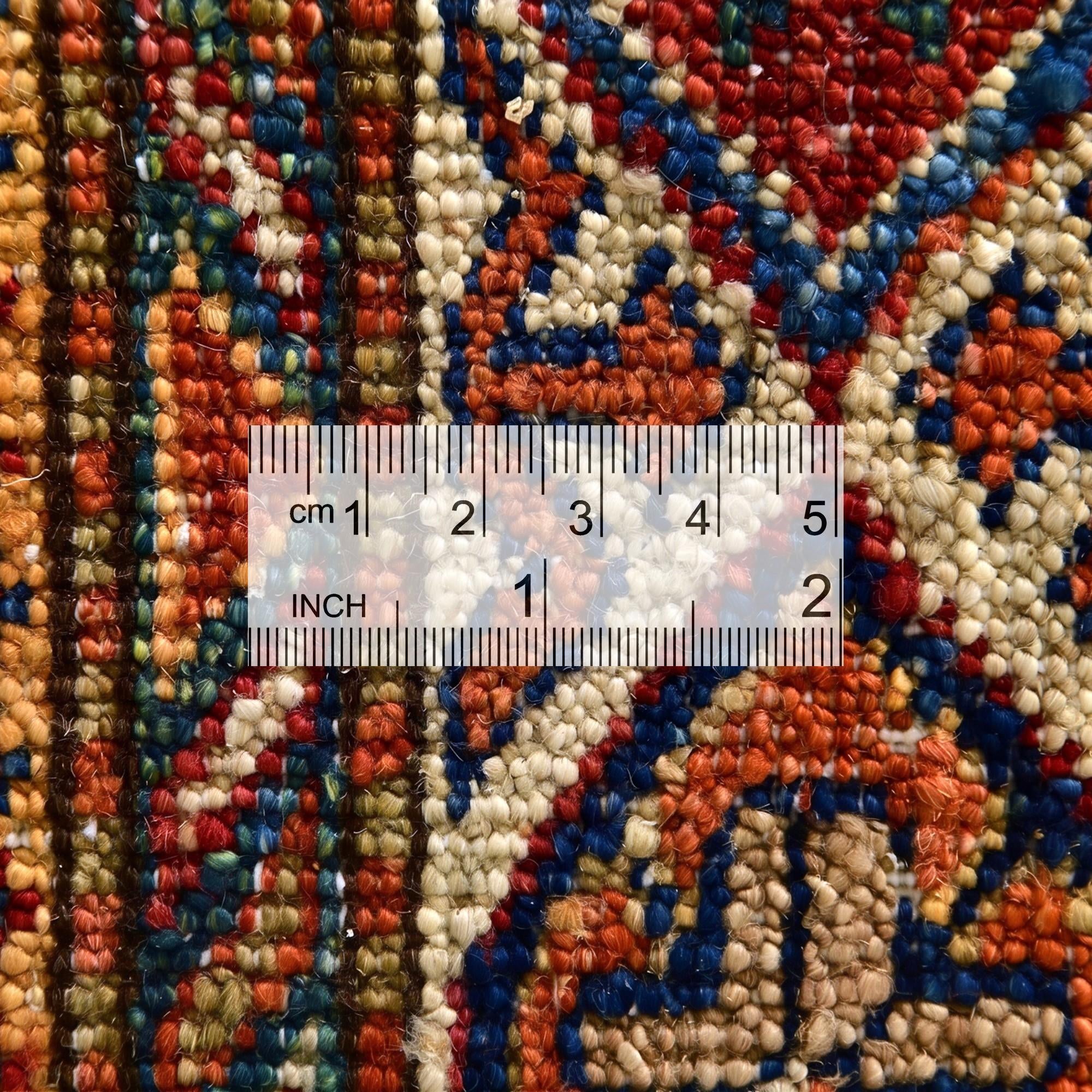 5' 2 x 6' 2 Hand Knotted Kazak Rug