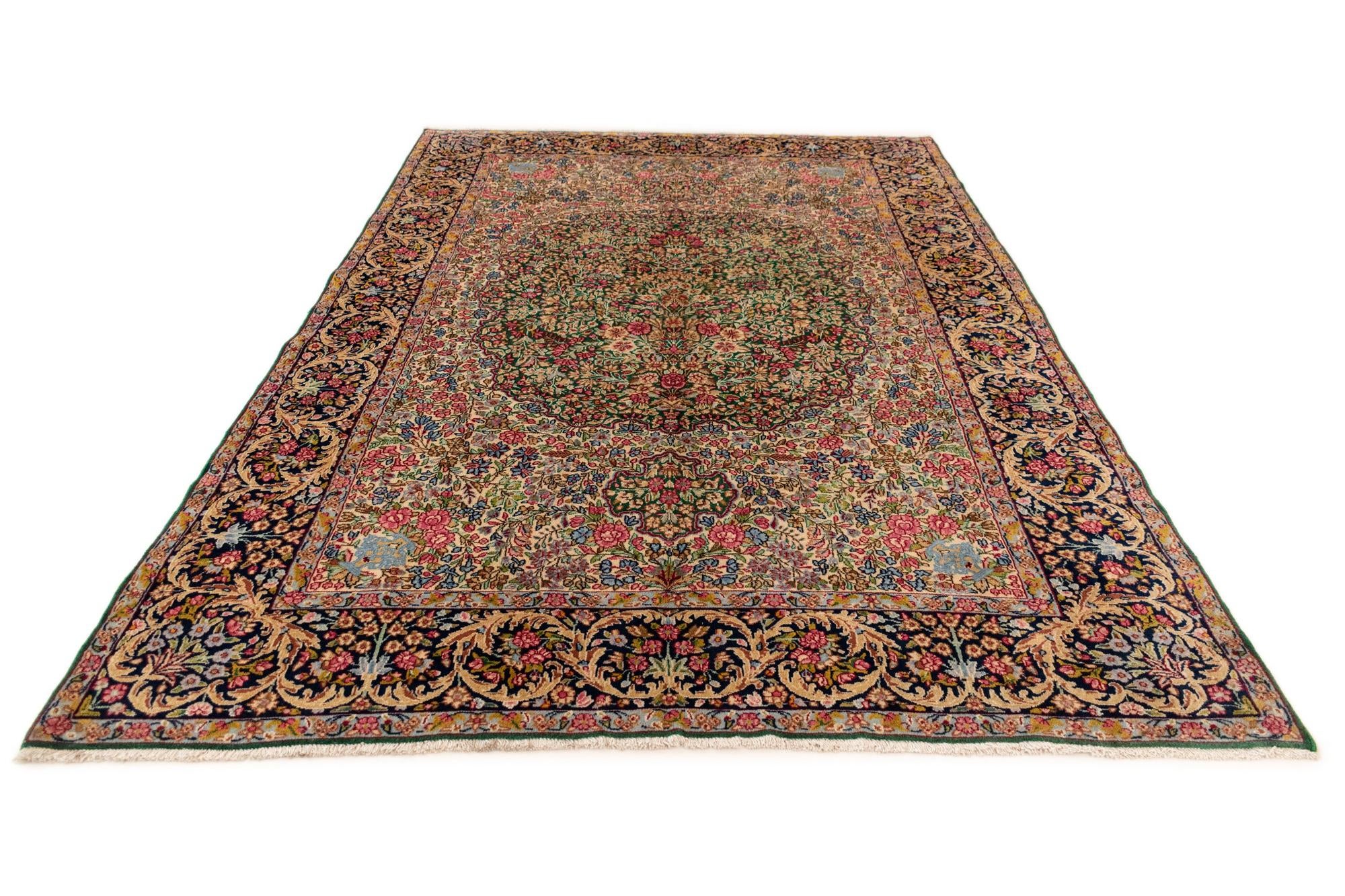 5' 7 x 8' 10 Kerman Rug