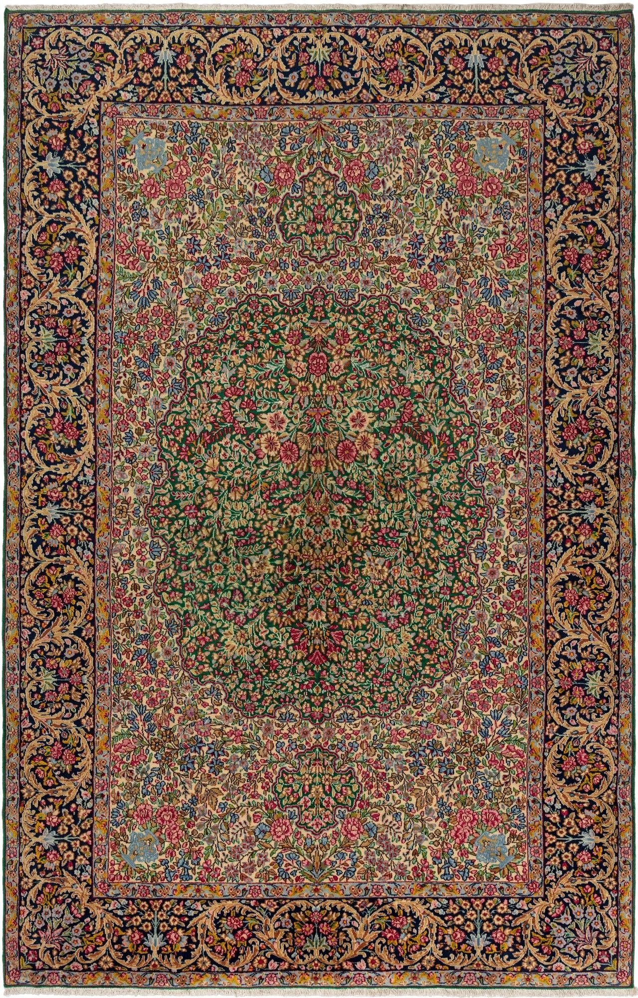 5' 7 x 8' 10 Kerman Rug