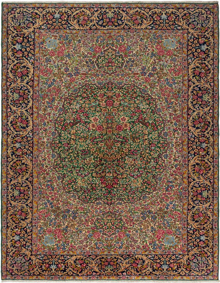 Detail image of 5' 7 x 8' 10 Kerman Rug