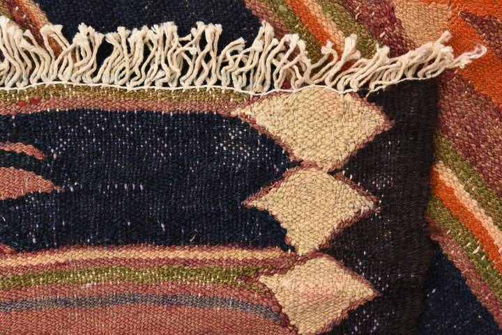 145cm x 245cm Hand Woven Kilim Fars Wool Rug