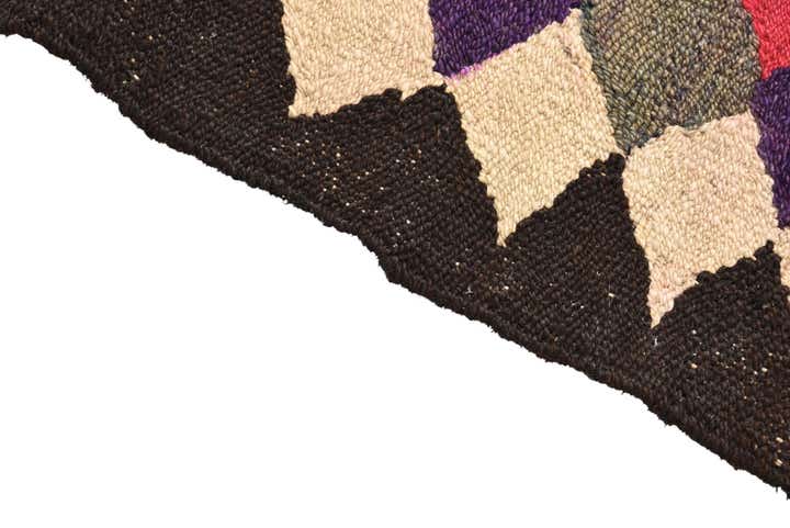 4' 8 x 7' 8 Hand Woven Kilim Fars Wool Rug