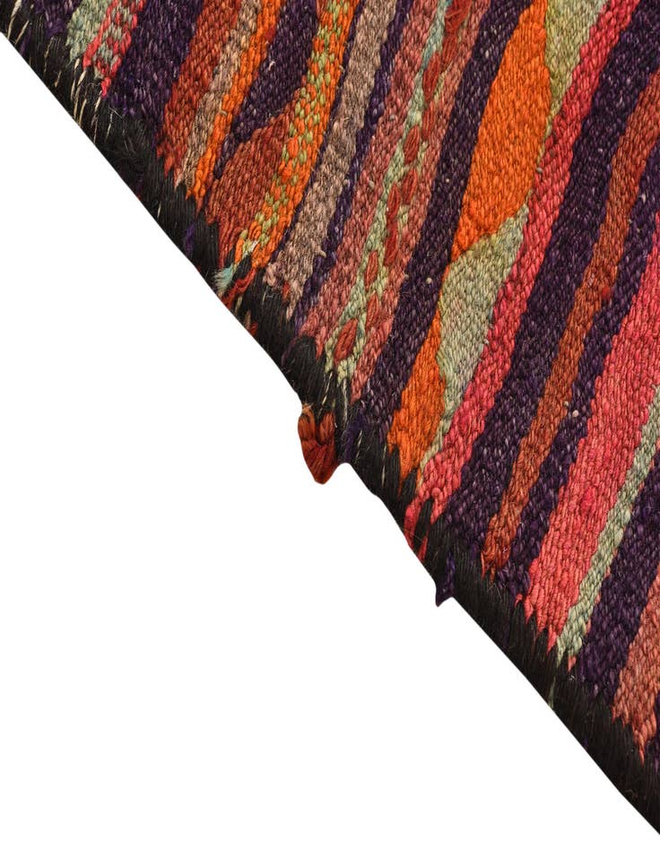 Detail image of 4' 5 x 7' 3  Hand Woven Kilim Fars Wool Rug