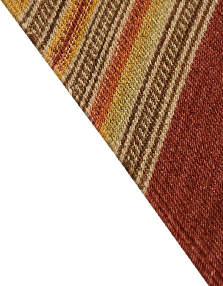 Detail image of 4' x 6'  Hand Woven Kilim Fars Wool Rug