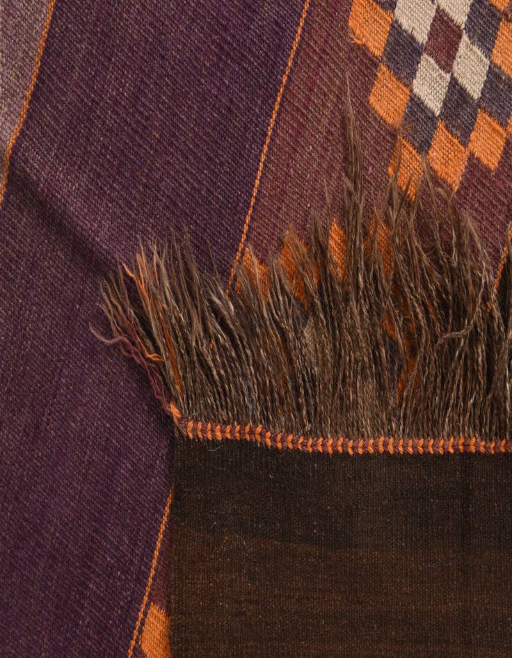 Detail image of 5' 4 x 9' 5  Hand Woven Kilim Fars Wool Rug