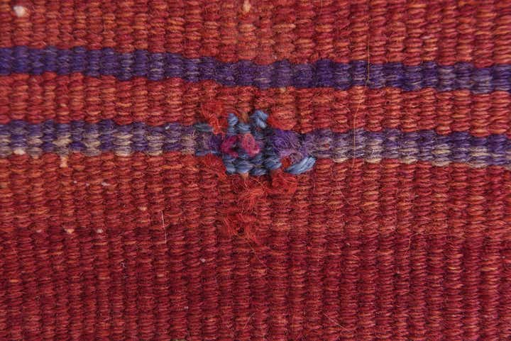 4' 7 x 6' 7 Hand Woven Kilim Fars Wool Rug