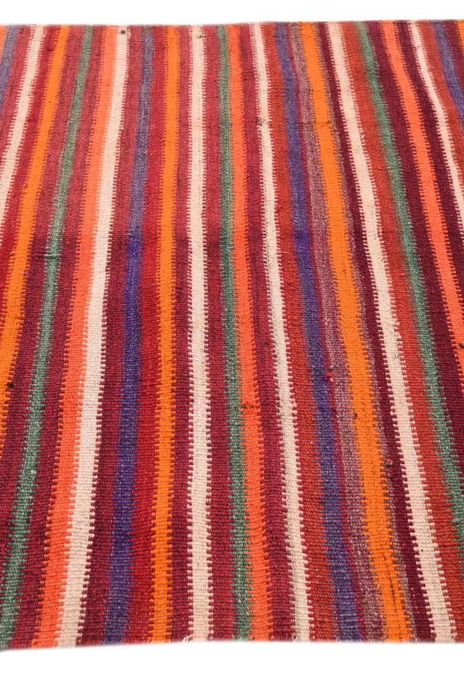 3' 9 x 5' Hand Woven Kilim Fars Wool Rug