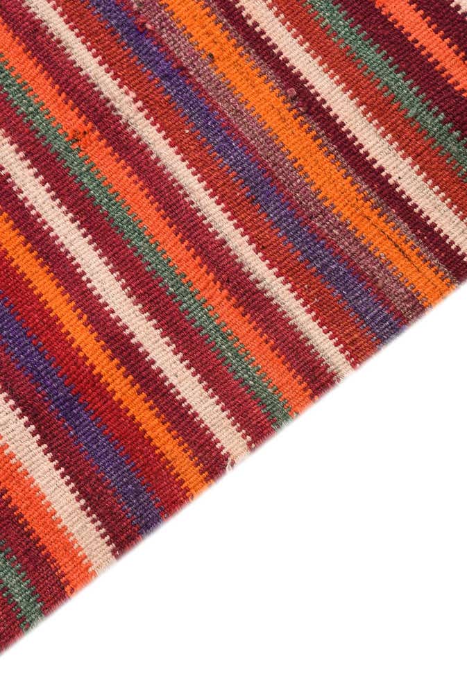 3' 9 x 5' Hand Woven Kilim Fars Wool Rug