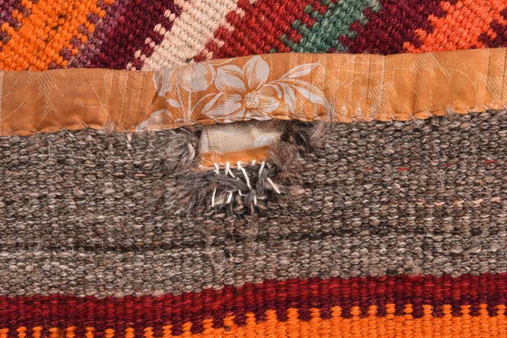3' 9 x 5' Hand Woven Kilim Fars Wool Rug