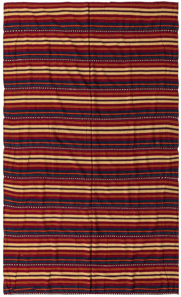 5' 7 x 9' 6 Hand Woven Kilim Fars Wool Rug