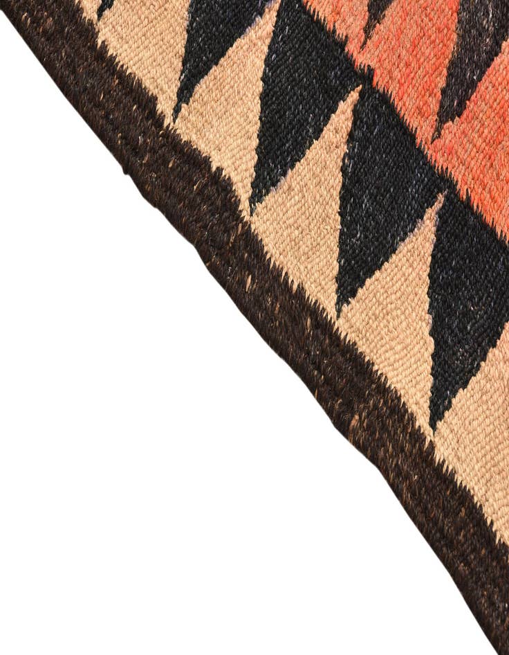 Detail image of 5' 3 x 9'  Hand Woven Kilim Fars Wool Rug