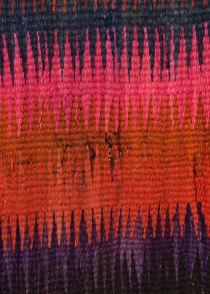 4' 4 x 8' 1 Hand Woven Kilim Fars Wool Rug