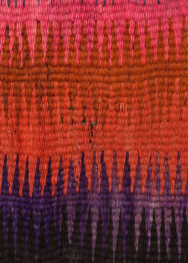 4' 4 x 8' 1 Hand Woven Kilim Fars Wool Rug