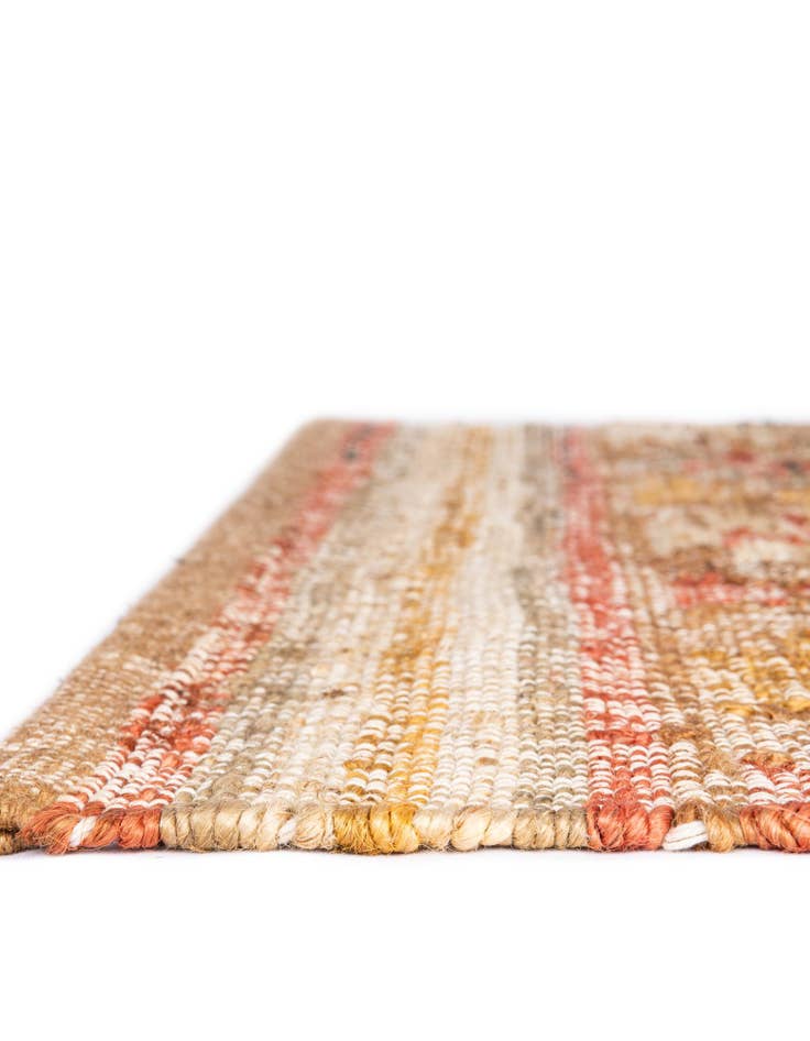 Detail image of 6' 1 x 9' Hand Woven Kilim Jute Rug