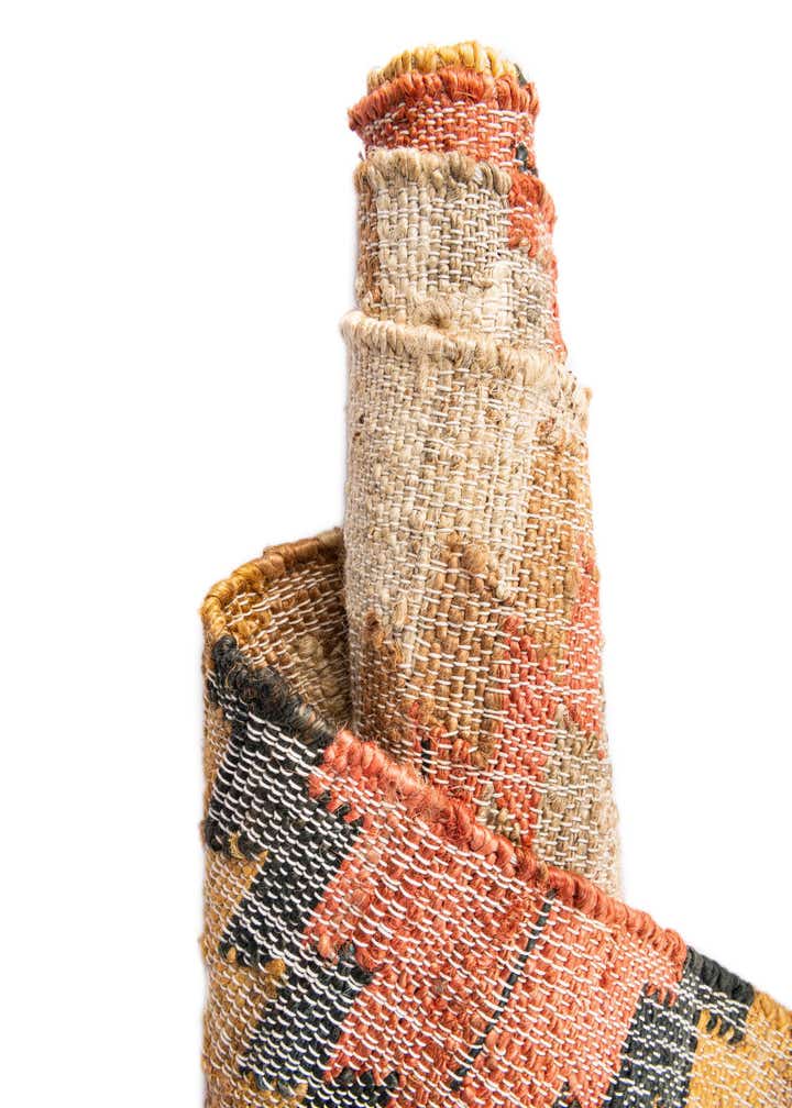 6' 1 x 9' Hand Woven Kilim Jute Rug