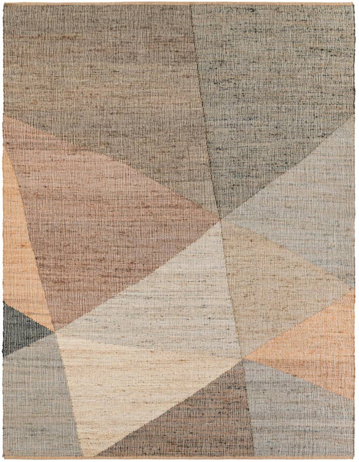 Detail image of 10' x 14' 1 Hand Woven Kilim Jute Rug