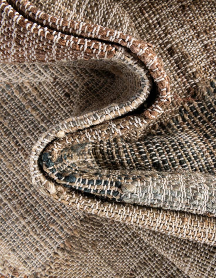 Detail image of 9' x 12' Hand Woven Kilim Jute Rug
