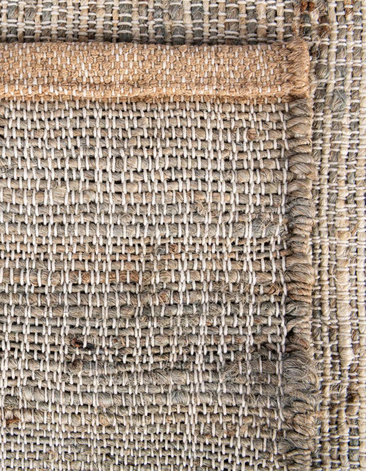Detail image of 9' x 12' Hand Woven Kilim Jute Rug
