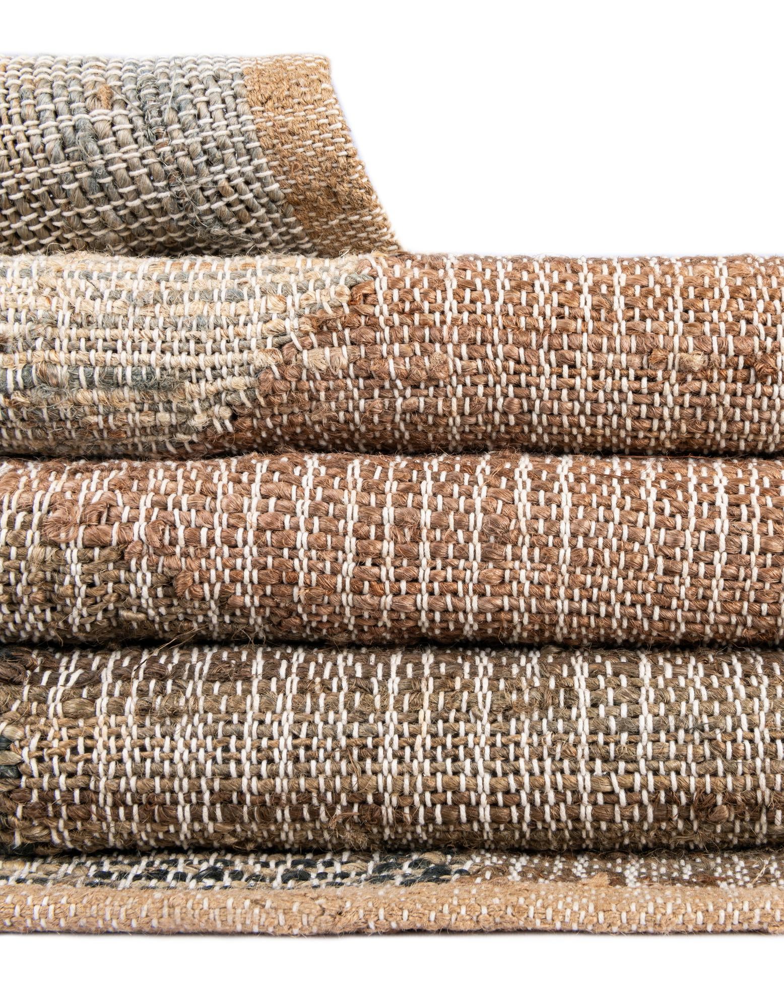 9' x 12' Hand Woven Kilim Jute Rug