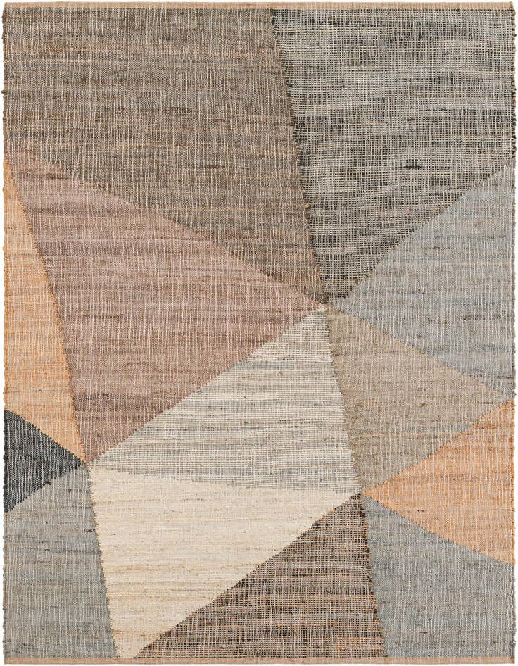 Detail image of 6' 1 x 9' Hand Woven Kilim Jute Rug
