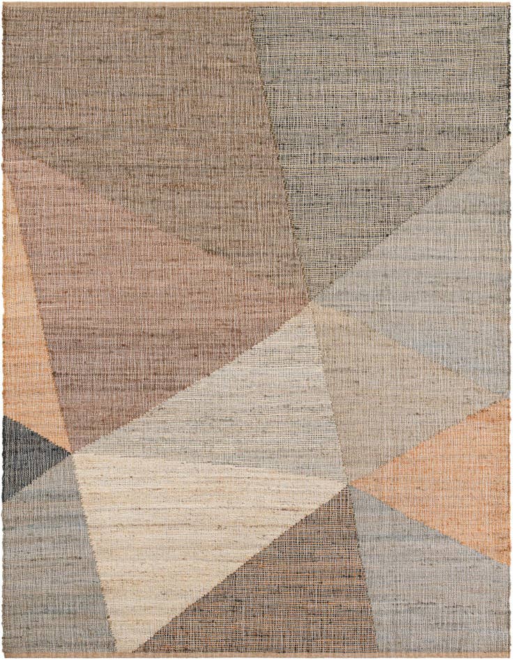 Detail image of 7' 10 x 10' Hand Woven Kilim Jute Rug
