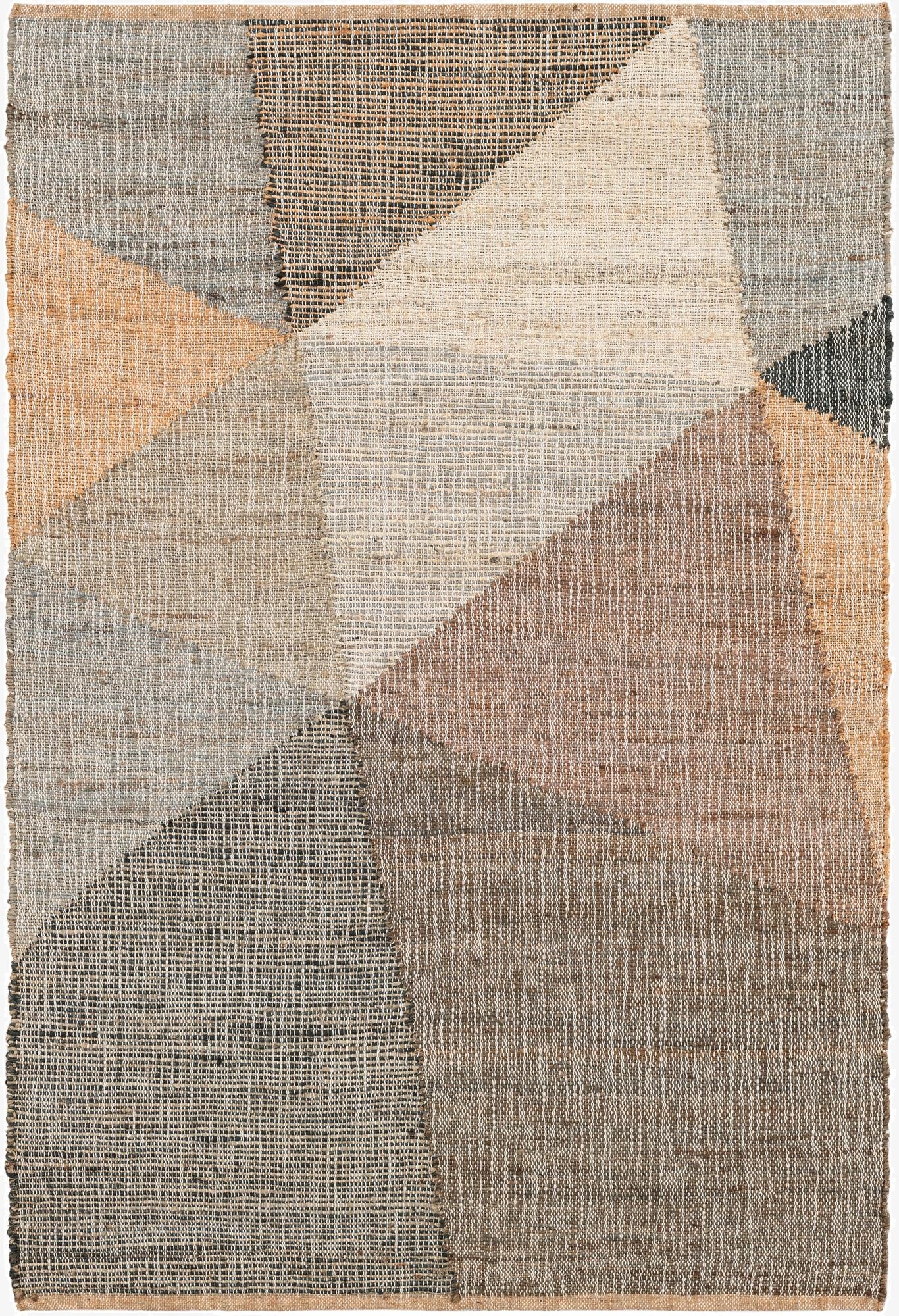 Primary image 4' 1 x 6' 1  Hand Woven Kilim Jute Rug
