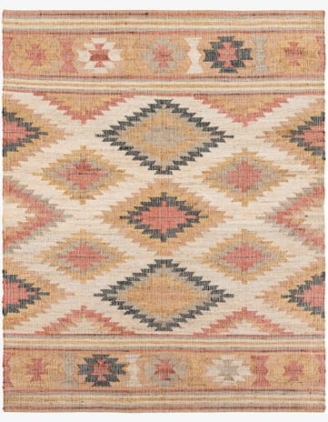 Hand Woven Kilim Jute Rug