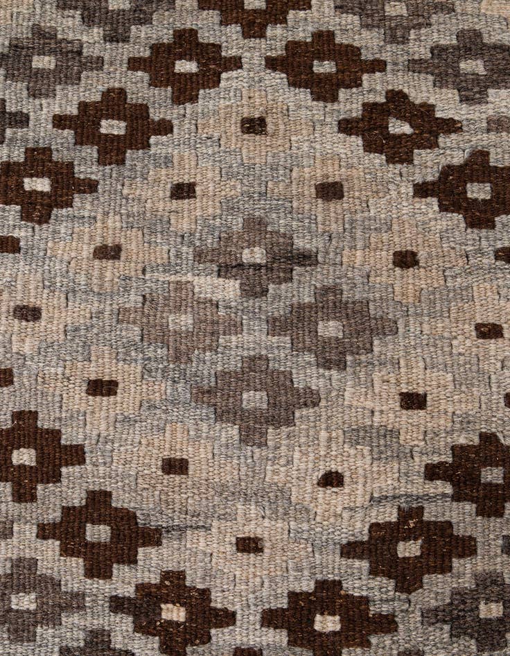 Detail image of 5' x 6' 7  Hand Woven Kilim Maymana Wool Rug