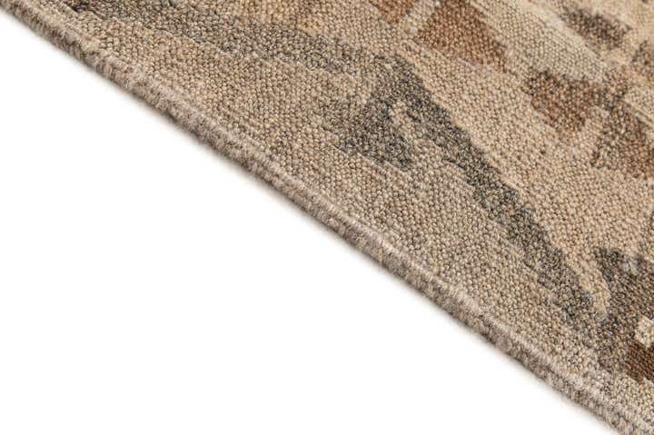 6' x 8' 1 Hand Woven Kilim Maymana Wool Rug