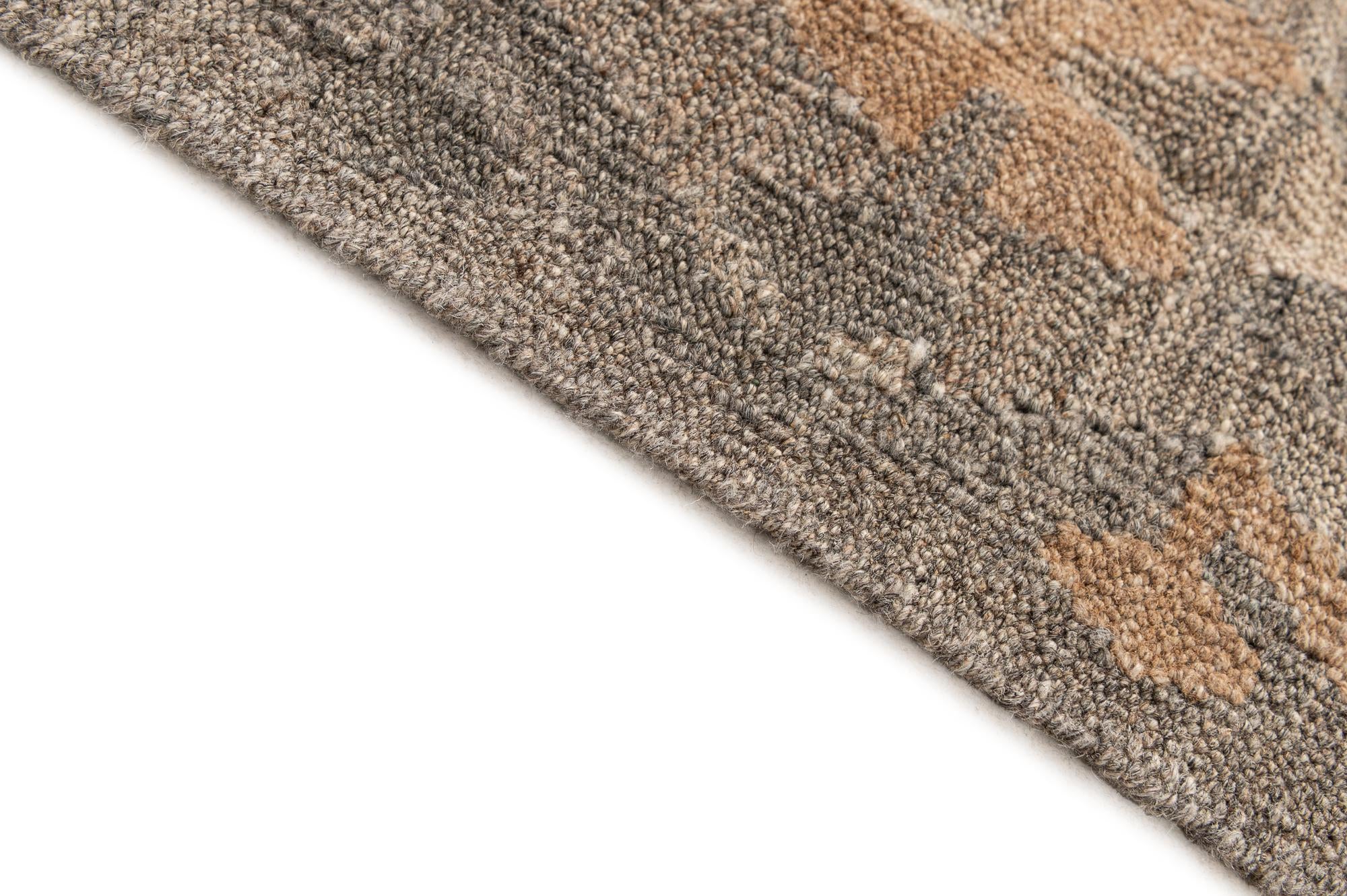 5' 9 x 8' Hand Woven Kilim Maymana Wool Rug