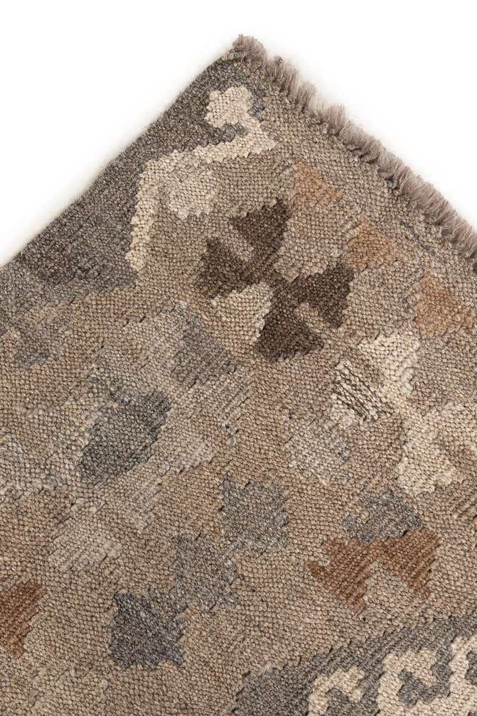 5' 9 x 8' Hand Woven Kilim Maymana Wool Rug