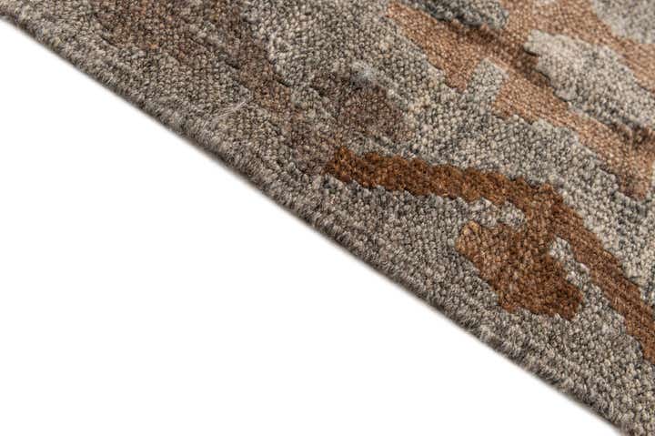 5' 9 x 8' 4 Hand Woven Kilim Maymana Wool Rug