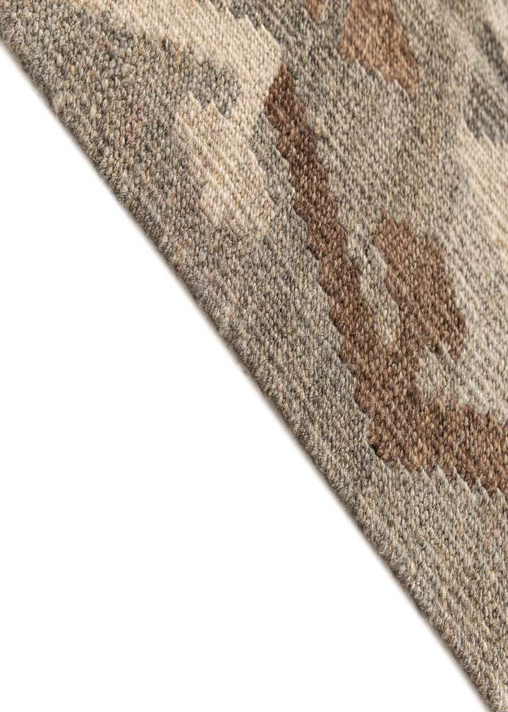 6' 2 x 8' 7 Hand Woven Kilim Maymana Wool Rug