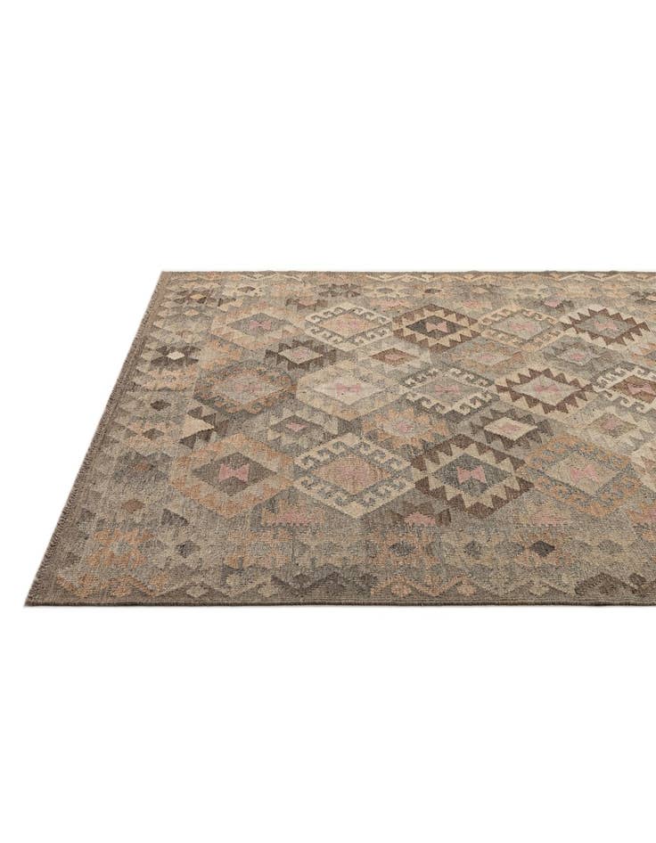 Detail image of 5' 8 x 7' 11  Hand Knotted Kilim Maymana Wool Rug