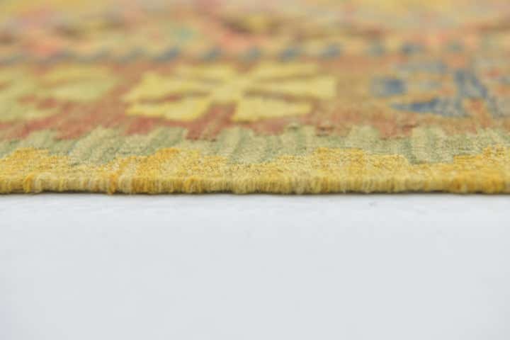 3' 3 x 5' Hand Woven Kilim Maymana Wool Rug