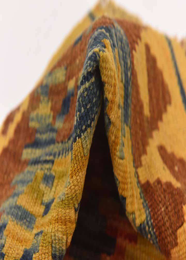 3' 3 x 5' Hand Woven Kilim Maymana Wool Rug