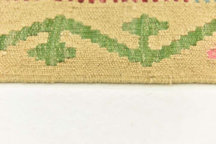 3' 6 x 5' Hand Woven Kilim Maymana Wool Rug