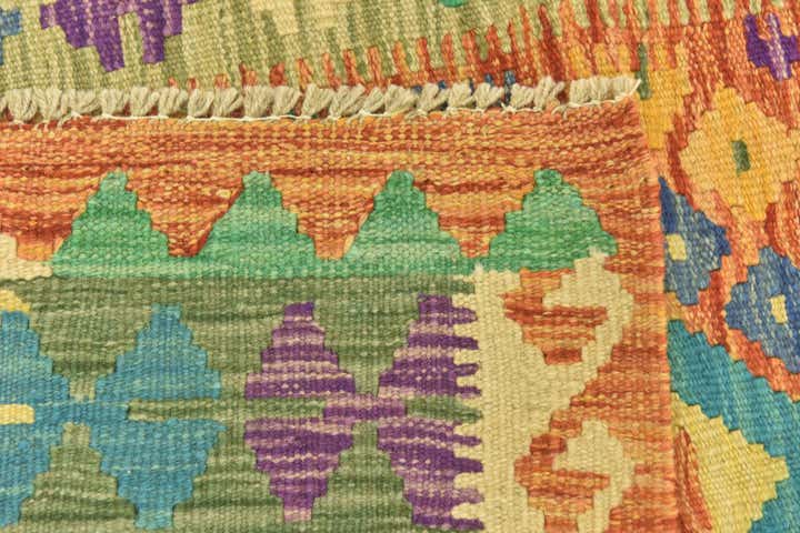 3' 6 x 5' Hand Woven Kilim Maymana Wool Rug
