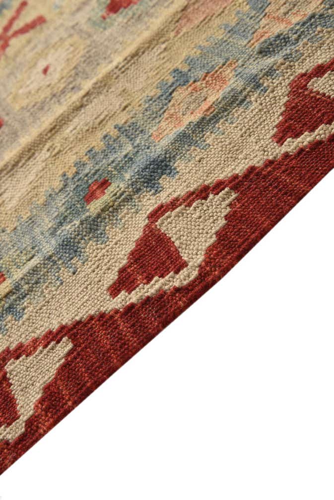 19' 9 x 25' 5 Hand Woven Kilim Maymana Wool Rug