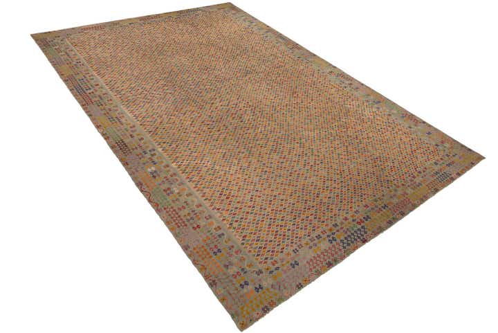17' 5 x 31' Hand Woven Kilim Maymana Wool Rug