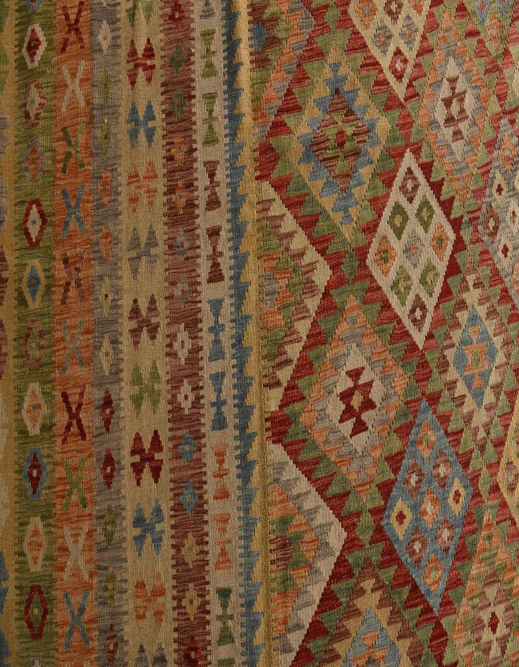 Detail image of 19' 10 x 25' 6  Hand Woven Kilim Maymana Wool Rug