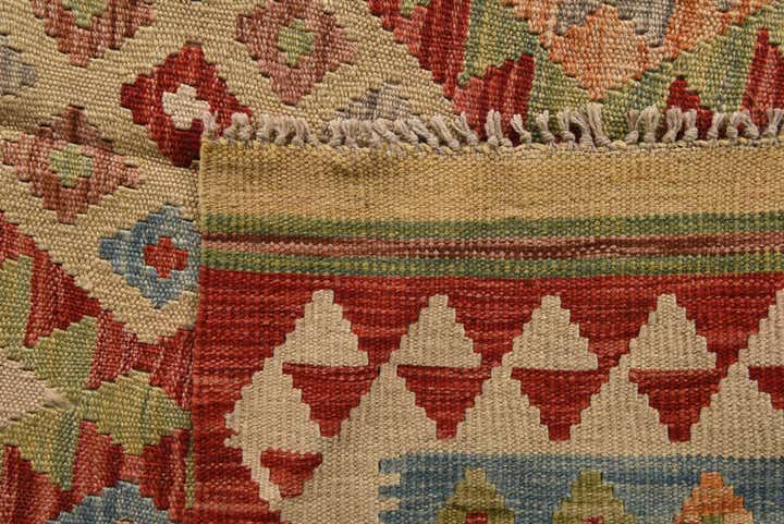 19' 10 x 25' 6 Hand Woven Kilim Maymana Wool Rug