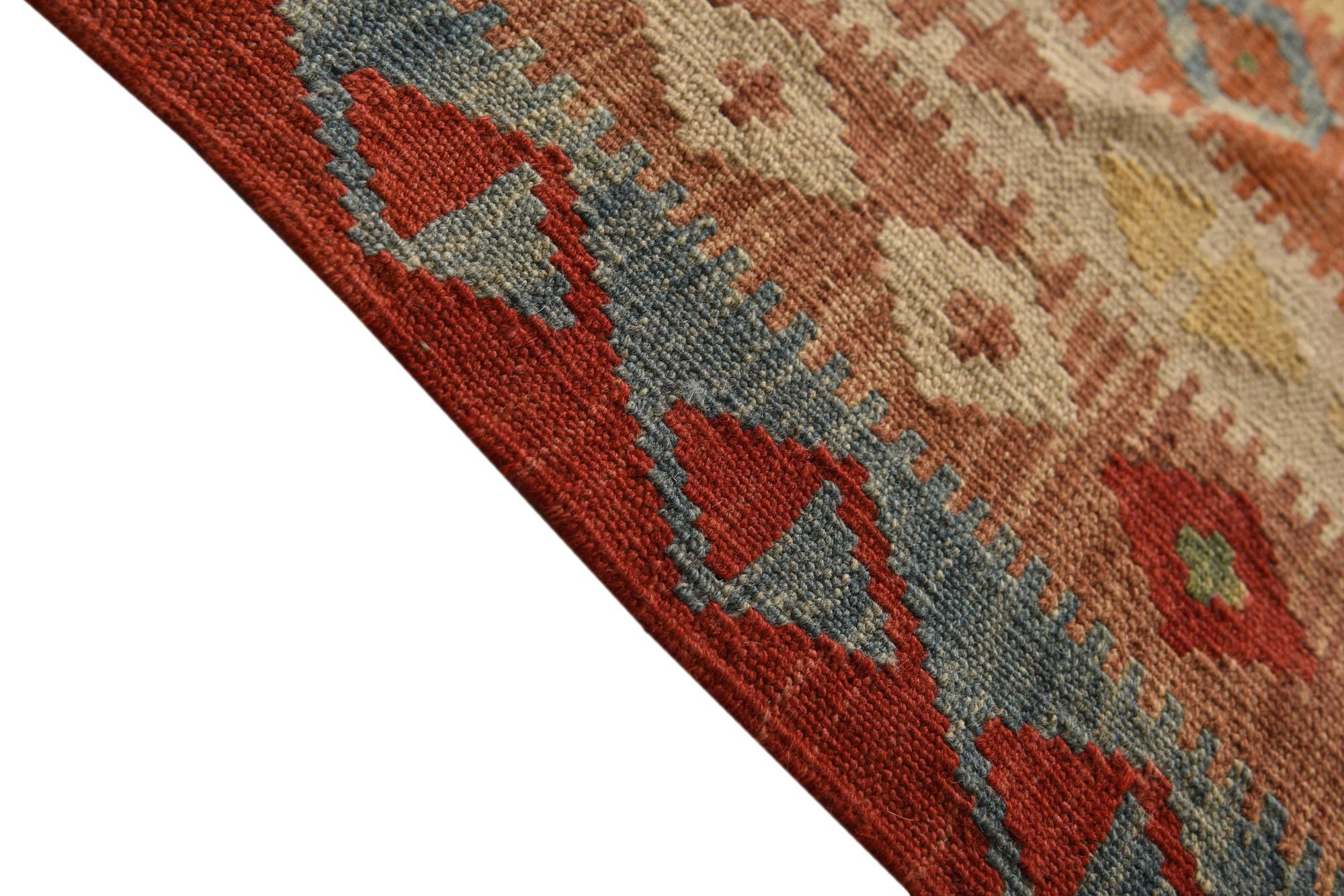 16' x 25' 10 Hand Woven Kilim Maymana Wool Rug