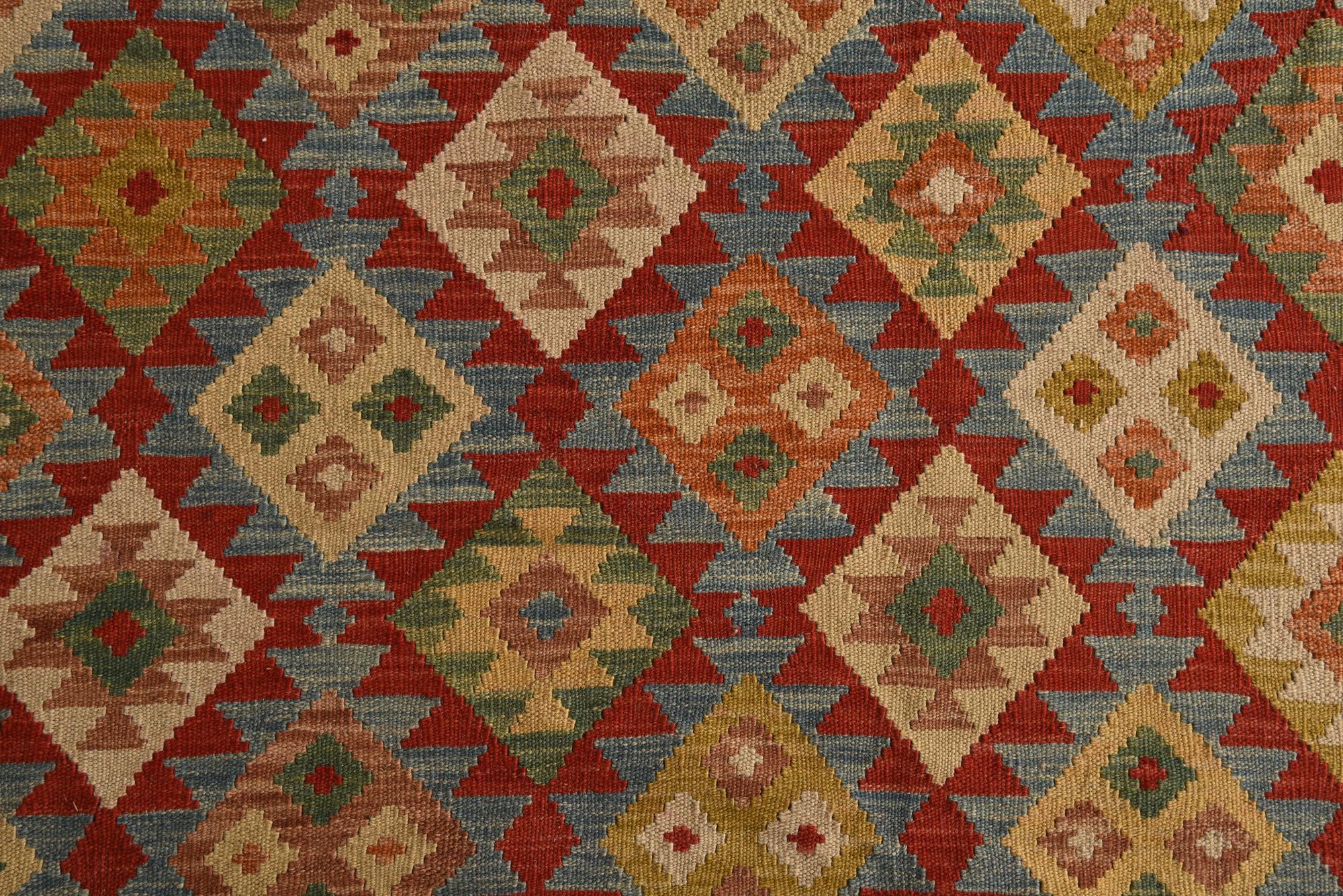 16' x 25' 10 Hand Woven Kilim Maymana Wool Rug