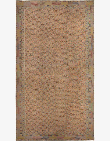17' 5 x 31' Hand Woven Kilim Maymana Wool Rug