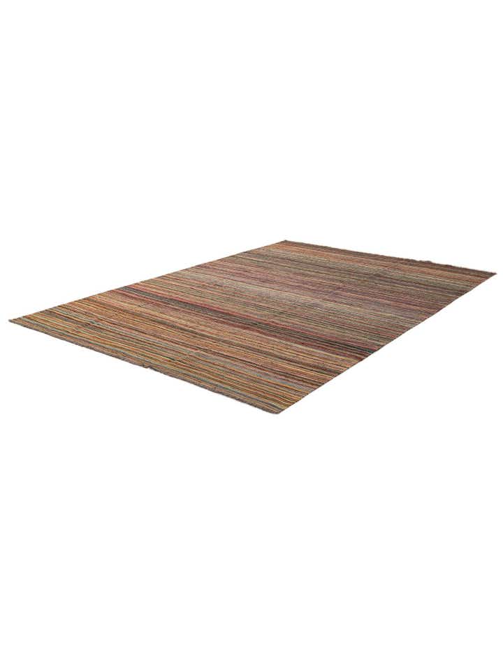 6' 7 x 9' 9 Hand Woven Kilim Modern Wool Rug