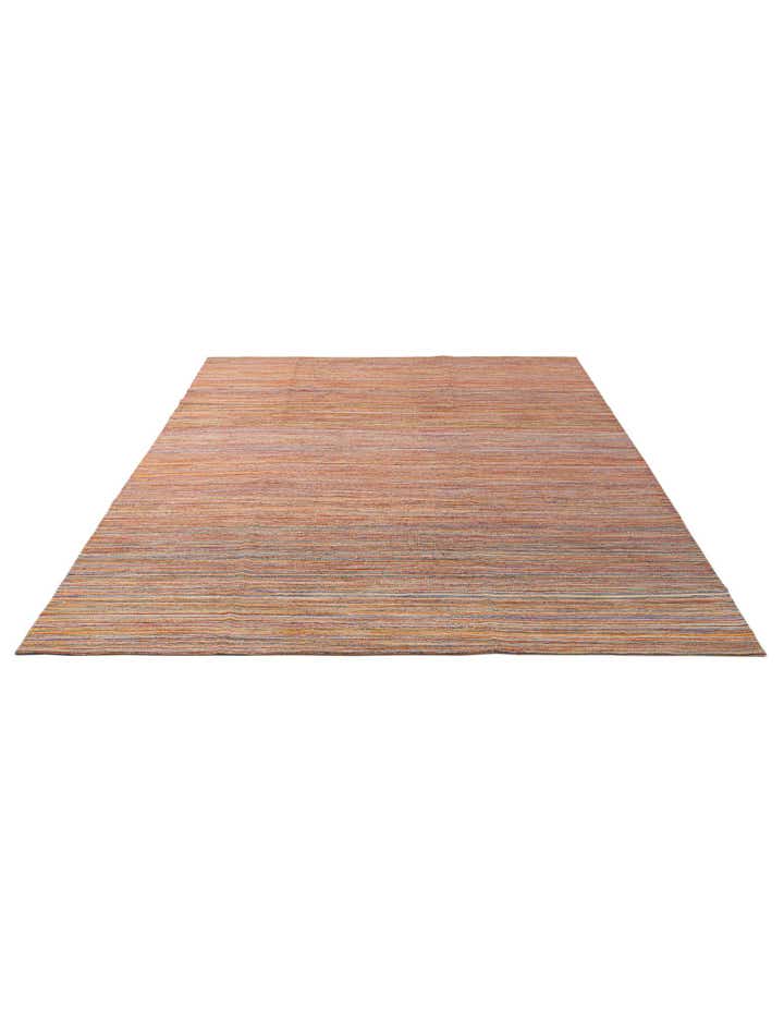 7' x 9' 4 Hand Woven Kilim Modern Wool Rug