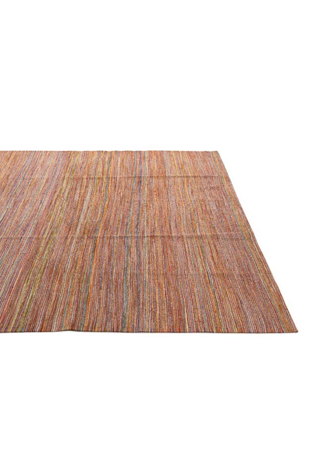 Detail image of 7' x 9' 4 Hand Woven Kilim Modern Wool Rug